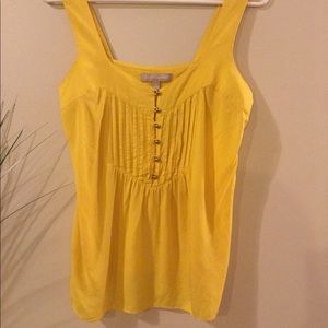 Yellow Banana Republic Button Blouse